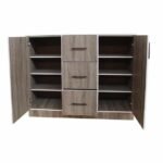 جزامة خشب 3 درج و2 ضلفة