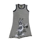 كاش مايوه بناتي قطن مقلم