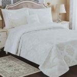 طقم سرير عرائس دانتيل