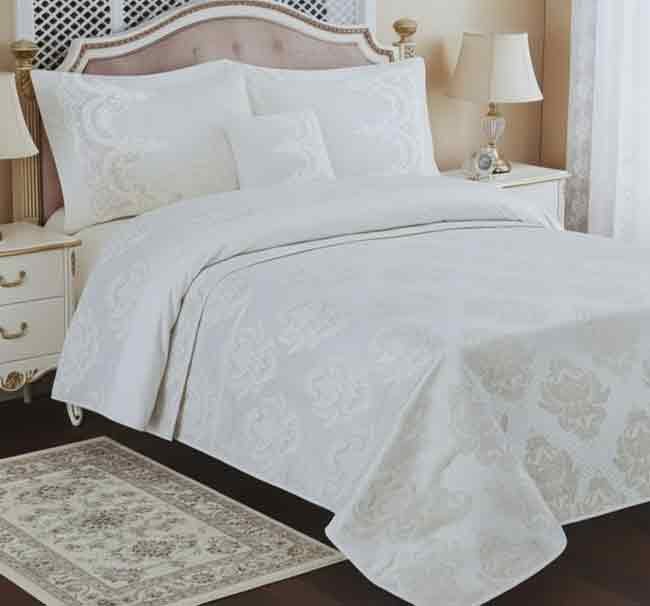 طقم سرير عرائس دانتيل