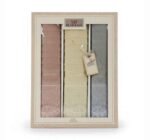 طقم فوط قطن مطرز