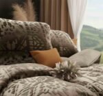 طقم لحاف العروسة حبيبة جولدن