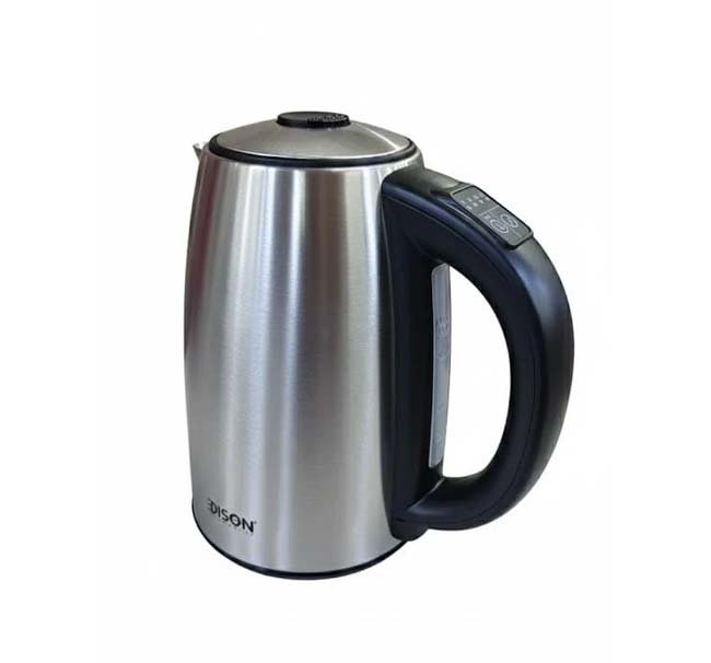 غلاية إديسون كهربائية استيل 1.7 لتر