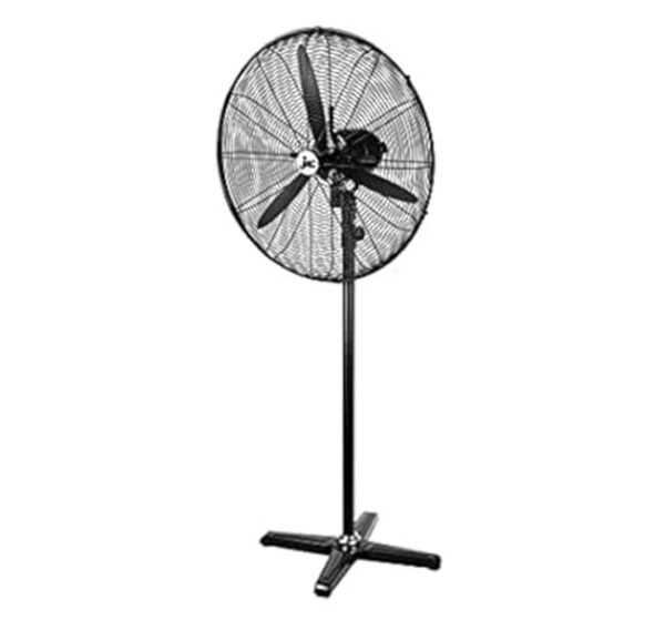 مروحة عمود صناعية معدنية 26 بوصة - تبريد فائق للمساحات الكبيرة والمفتوحة