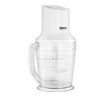 ⁦قطاعة إديسون إلكتريك المتعددة الاستخدامات – محرك 500 وات، وعاء شفاف سعة 1.5 لتر مع 3 شفرات حادة⁩ - الصورة ⁦2⁩