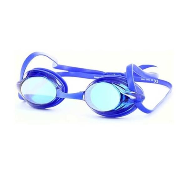 نظارة سباحة احترافية مضادة للضباب مع حماية UV وإطار سيليكون مريح