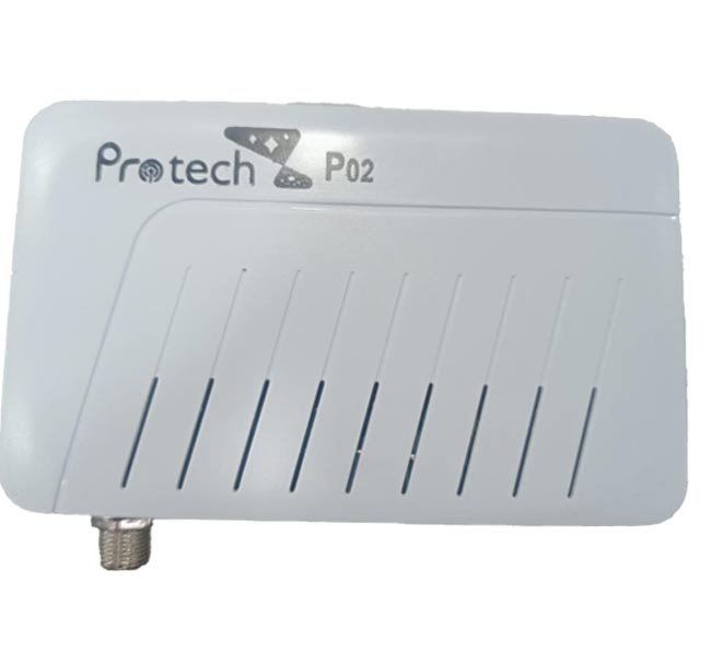 ريسيفر Protech Full HD ميني - دقة عالية 1080p - سعة 5000 قناة مع ريموت كنترول وسنسور خارجي