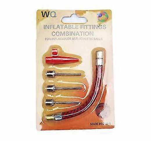 طقم إبر ووصلات النفخ المتكامل – الأداة التي لا غنى عنها لكل رياضي ومنزل.