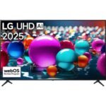 شاشة LG سمارت 50 بوصة - دقة 4K UHD - موديل 50UA84006LB - معالج Alpha 5 وجهاز تحكم سحري (Magic Remote)