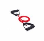 حبل مقاومة مطاطي طويل مع مقبضين مزدوجين