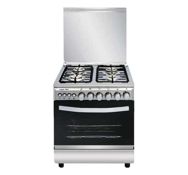 بوتجاز ريال تك نيو شيف - 4 شعلة - مقاس 60×60 سم - غرف احتراق نحاس - موديل 60104