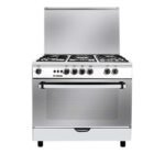 بوتجاز فريش جامبو - 5 شعلة - مقاس 90×60 سم - أمان كامل - غرف احتراق نحاس - ستانلس ستيل - موديل 16271