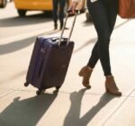 شنطة سفر بولو (Polo) فايبر "مطفي" مقاس 20 بوصة (10 كيلو)