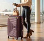 شنطة سفر بولو فايبر "مطفي" مقاس 24 كيلو