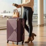 شنطة سفر بولو فايبر "مطفي" مقاس 24 كيلو