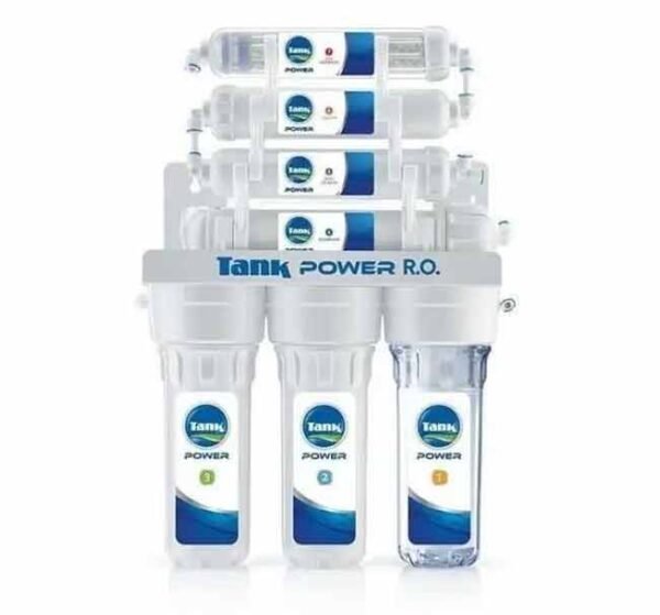 فلتر تانك 7 مراحل PRO بالخزان والموتور - مياه معدنية نقية 100% في منزلك