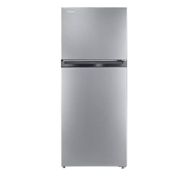 ثلاجة توشيبا انفرتر نوفروست - سعة 411 لتر - لون مورال سيلفر - تكنولوجيا Pure BIO - موديل GR-RT559WE-DMN