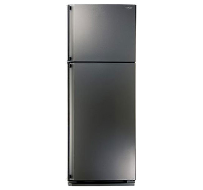 ثلاجة شارب نوفروست 450 لتر - موديل SJ-58C(ST) - فلتر نانو مزيل للروائح - لون استانلس ستيل