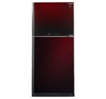 ثلاجة شارب انفرتر نوفروست 480 لتر - موديل SJ-GV63G-RD - باب زجاجي أحمر ملكي - تكنولوجيا بلازما كلاستر