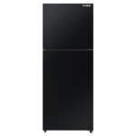 ثلاجة فريش نوفروست 329 لتر - موديل FNT-M370B - تصميم أسود مرايا ملكي - تحكم ميكانيكي