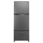 ثلاجة توشيبا نوفروست 3 باب - سعة 351 لتر - لون سيلفر - موديل GR-EFV45-S