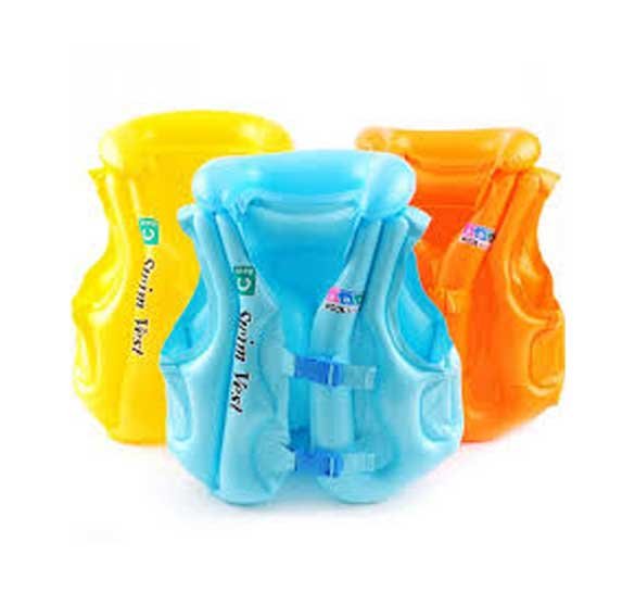 جاكيت سباحة ABC قابل للنفخ للأطفال – أمان تام ومتعة لا تنتهي في الماء