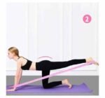 حزام تمارين الجمباز والإطالة المقسم (8 خانات) – استيك مطاطي لزيادة المرونة واللياقة