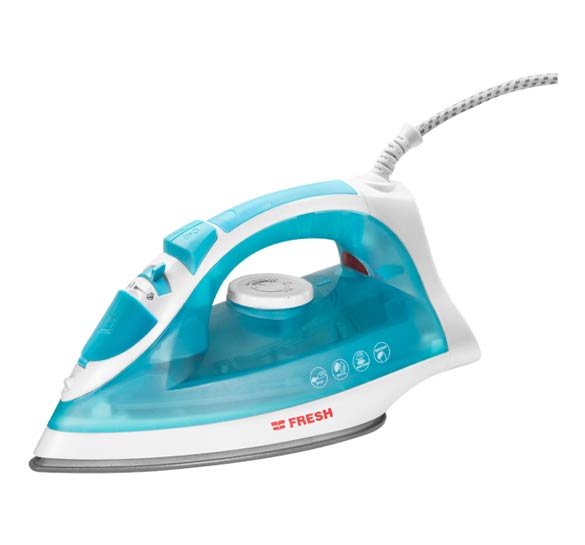 مكواة بخار فريش بقدرة 2200 واط - قاعدة سيراميك غير لاصقة