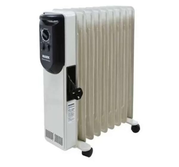 دفاية زيت هيلير ألماني - 11 ريشة - 2000 وات - مزودة بمروحة تربو وتيمر - موديل MAV2011T