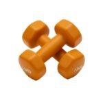 دمبل فينيل سداسي (Vinyl Dumbbell) وزن 1.5 كجم - تصميم مريح وألوان جذابة