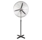 مروحة عمود صناعية معدنية، 20 بوصة، 3 ريشة