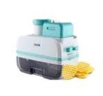 قطاعة البطاطس والخضروات الكهربائية من إديسون إلكتريك – متعددة الشفرات مع وعاء تجميع شفاف وتصمييم عصري