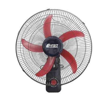 مروحة حائط فرست (First) "الشبح" - 18 بوصة - 5 ريشة توربو - قوة دفع هواء هائلة