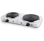 ⁦سخان كهربائي مزدوج (2 عين ) ابيض - قوة وأداء عالي للمطابخ العصرية⁩ - الصورة ⁦2⁩