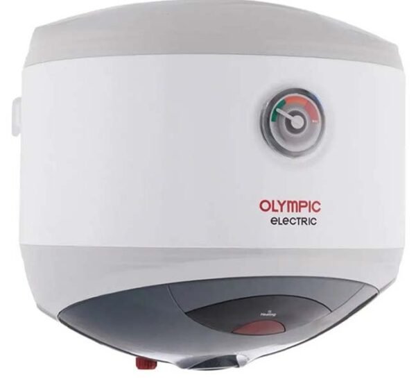 سخان مياه كهربائي أوليمبيك هيرو - سعة 30 لتر - أبيض