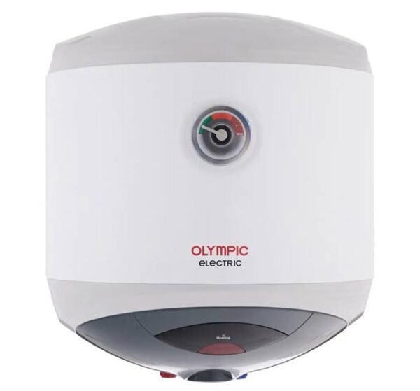 سخان مياه كهربائي أوليمبيك هيرو - سعة 40 لتر - أبيض