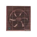 شفاط توشيبا مقاس 25 × 25 سم بمروحة وشبكة حماية - أبيض × بيج - موديل VRH25S1N