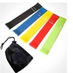 أستيك تمارين الضامة شريط "لوكس" من الشهاب – حزام مقاومة عريض لتقوية عضلات الحوض والأرجل