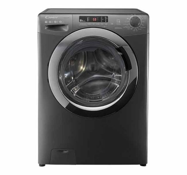 غسالة ملابس كاندي 7 كيلو - 1000 لفة - خاصية البخار والاتصال الذكي - لون إينوكس - موديل CSS1072DC3R-ELA