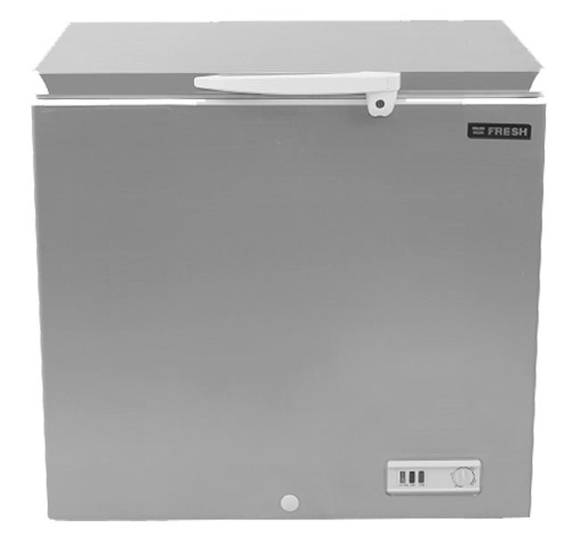 ديب فريزر فريش إكسترا أفقي 165 لتر - موديل FDF220 - بطانة ألومنيوم - لون سيلفر (فضي)