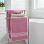 طقم فوط ديفا جوليا (Diva Julia) - 3 قطع - قطن 100% - تطريز جوبير وستان راقي