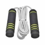 حبل نط رياضي بمقابض فوم ناعمة – احترافية في الأداء وراحة تامة لليدين