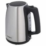 غلاية مياه تورنيدو ستانلس ستيل - 1.7 لتر - 2200 وات - أسود × فضي - موديل TKS-2217E