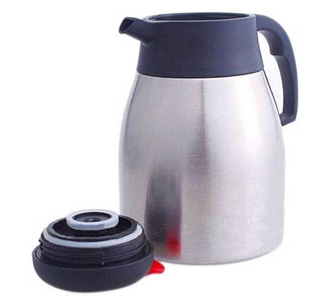 ​ترمس سعة 1.5 لتر Daydays هيكل ستانلس ستيل بقلب زجاجي (ألوان متعددة)