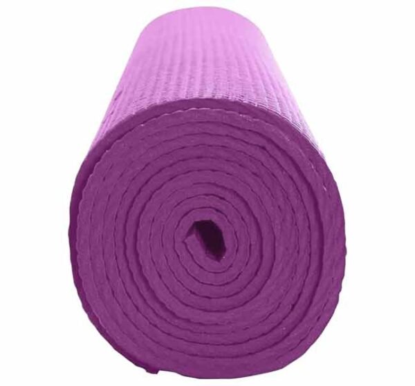 مرتبة يوجا وتمارين (Yoga Mat) سمك 8 ملم – مريحة، مانعة للانزلاق ومعها جراب للحمل
