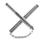 نونشاكو معدني احترافي – تصميم فولاذي صلب بسلسلة دوارة لأداء قتالي فائق