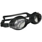 نظارة سباحة "بريميوم" بعدسات رؤية واسعة وحزام قابل للتعديل.