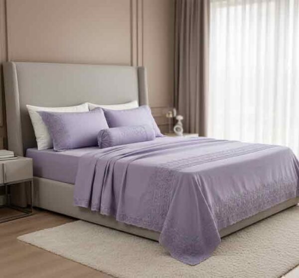 طقم ملاية سرير وايت جولد (White Gold)