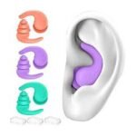 سدادات الأذن السيليكون "بيور-سايلنس" – بوابتك للهدوء التام وحماية أذنيك في كل مكان.