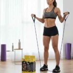 أستيك مقاومة موف (TPE) بمقبضين